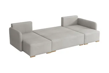 Amelus Vuodesohva 4 Hengen Sohva - Keltainen - Huonekalut - Sohva - Vuodesohva
