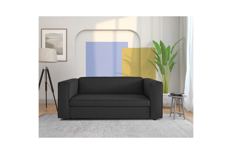 Asmund Vuodesohva 3-istuttava - Harmaa - Huonekalut - Sohva - Vuodesohva - 3 istuttava vuodesohva