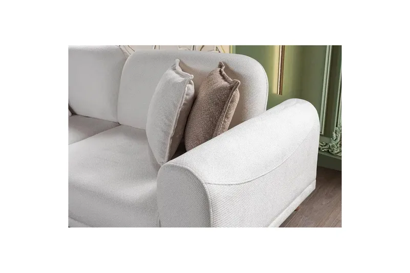 Astran Vuodesohva 3-istuttava - Kermanvalkoinen - Huonekalut - Sohva - Vuodesohva - 3 istuttava vuodesohva