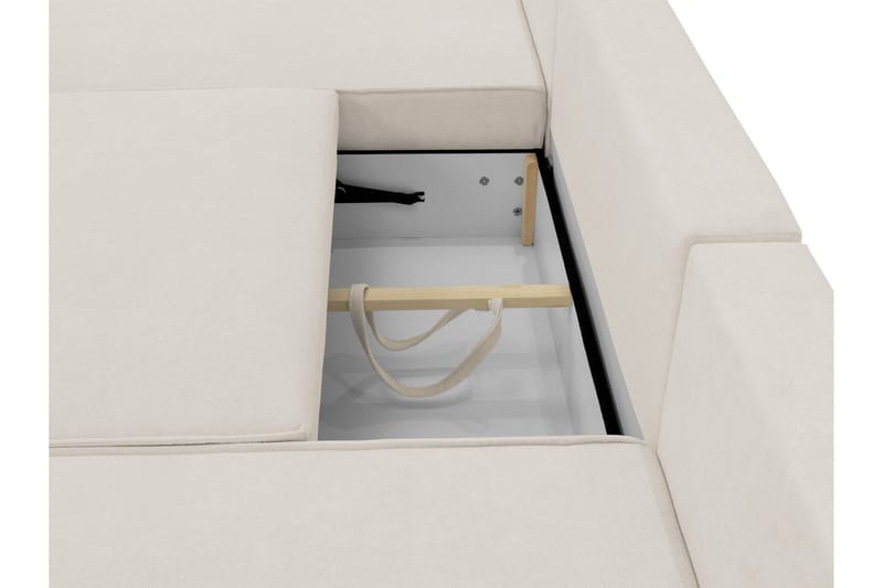 Avignon Vuodedivaanisohva, kaksoisdivaani, 5-istuttava - Beige - Huonekalut - Sohva - Vuodesohva