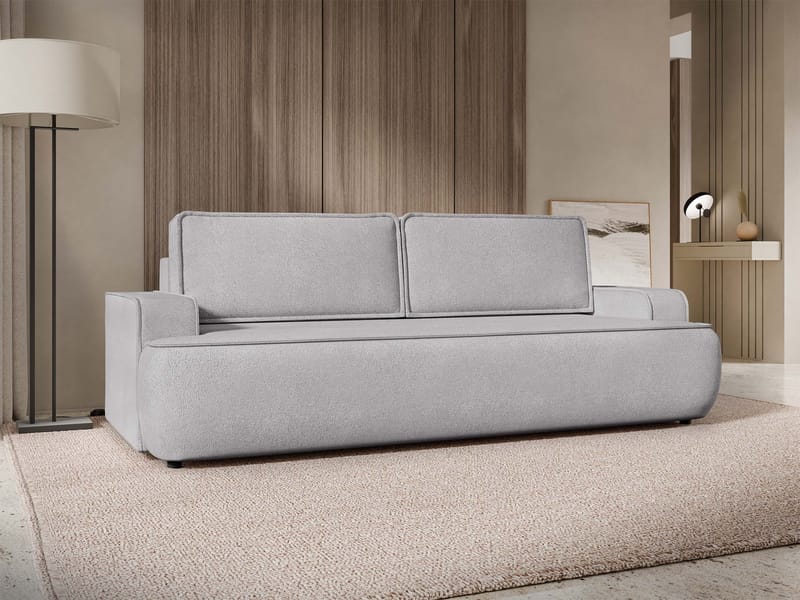 Avignon Vuodesohva 3istuttava - Harmaa - Huonekalut - Sohva - Vuodesohva - 3 istuttava vuodesohva