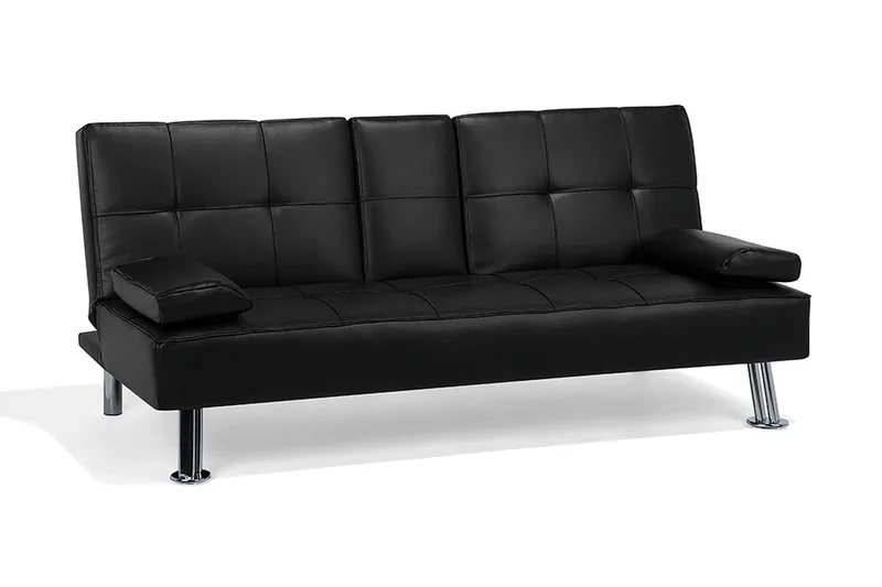 Bäddsoffa Svart, undefined
