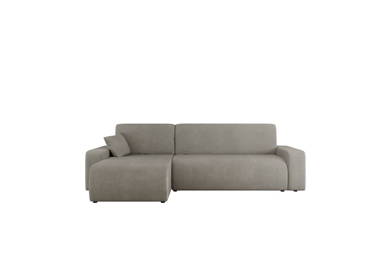 Barile Vuodesohva Divaanilla 3-istuttava Plyysi - Harmaa - Huonekalut - Sohva - Vuodesohva