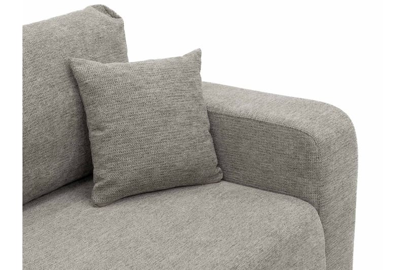 Barile Vuodesohva Divaanilla 3-istuttava Plyysi - Beige - Huonekalut - Sohva - Vuodesohva