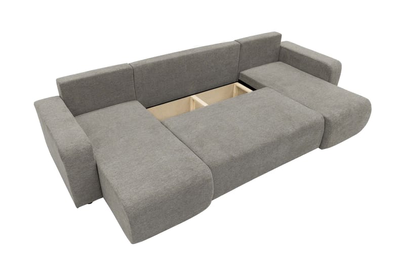 Barile Vuodesohva Tuplalevon 4-istuttava Plyysi - Beige - Huonekalut - Sohva - Vuodesohva