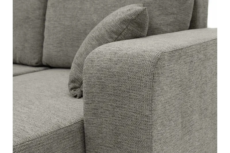 Barile Vuodesohva Tuplalevon 4-istuttava Plyysi - Valkoinen - Huonekalut - Sohva - Vuodesohva