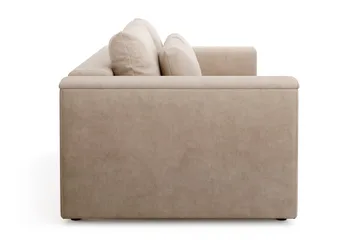 Bergen Extra Syvä 3-istuttava vuodesohva säilytystilalla - Beige - Huonekalut - Sohva - Vuodesohva - 3 istuttava vuodesohva