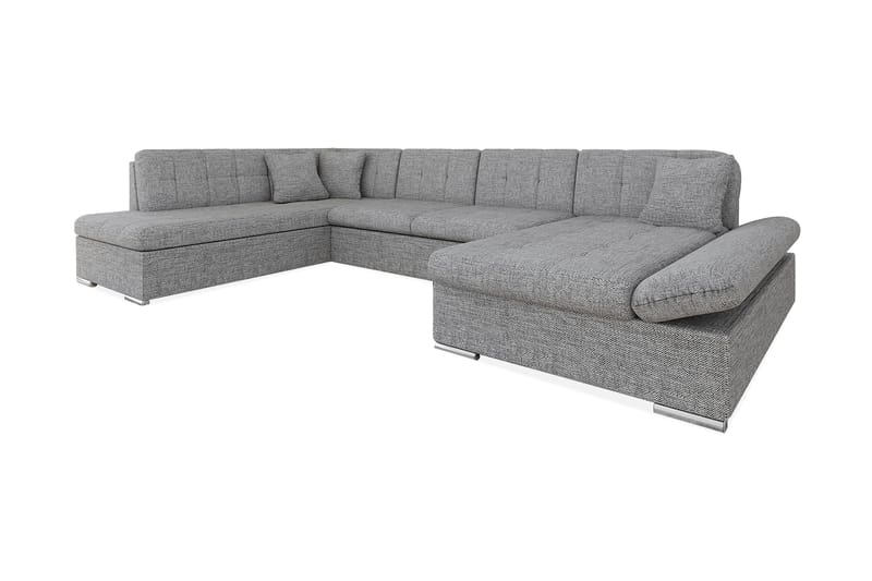 Bergen U-Vuodesohva 345x205x77 cm - Huonekalut - Sohva - Vuodesohva