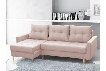 Bodo Divaanivuodesohva 222x140x90 cm - Huonekalut - Sohva - Vuodesohva