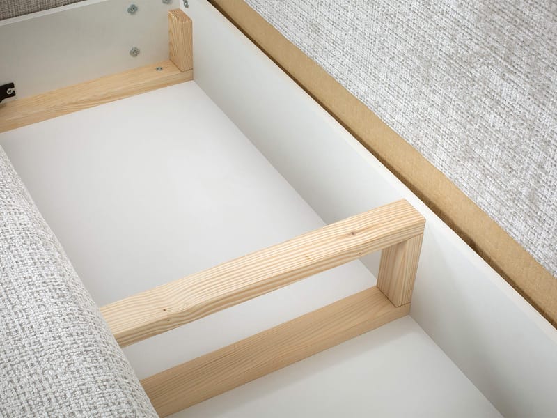 Bornalle 3-istuttava vuodesohva divaanilla - beige - Huonekalut - Sohva - Vuodesohva