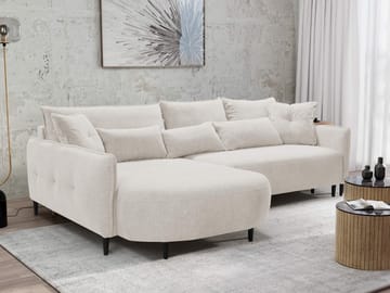 Bornalle 3-istuttava vuodesohva divaanilla - beige - Huonekalut - Sohva - Vuodesohva