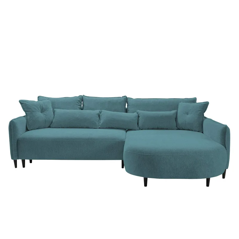 Bornalle 3-istuttava vuodesohva divaanilla - turkoosi - Huonekalut - Sohva - Vuodesohva