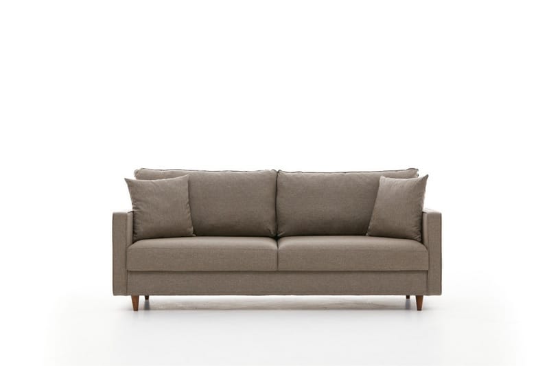 Braneles Vuodesohva 3 istuttava - Beige - Huonekalut - Sohva - Vuodesohva - 3 istuttava vuodesohva