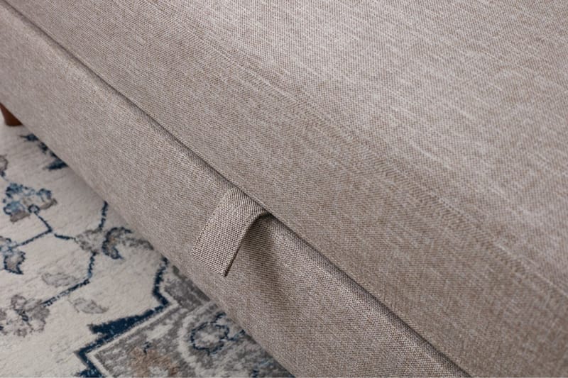 Braneles Vuodesohva 3 istuttava - Beige - Huonekalut - Sohva - Vuodesohva - 3 istuttava vuodesohva