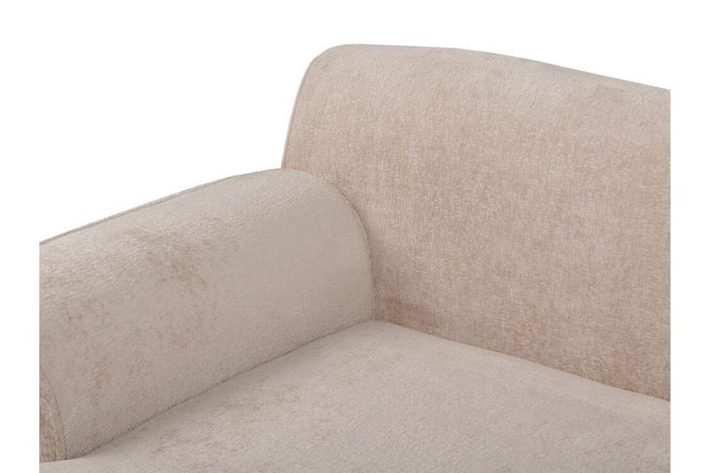Bree Kulmasohva 3-istuttava - Beige/Vaalea puu - Huonekalut - Sohva - Vuodesohva