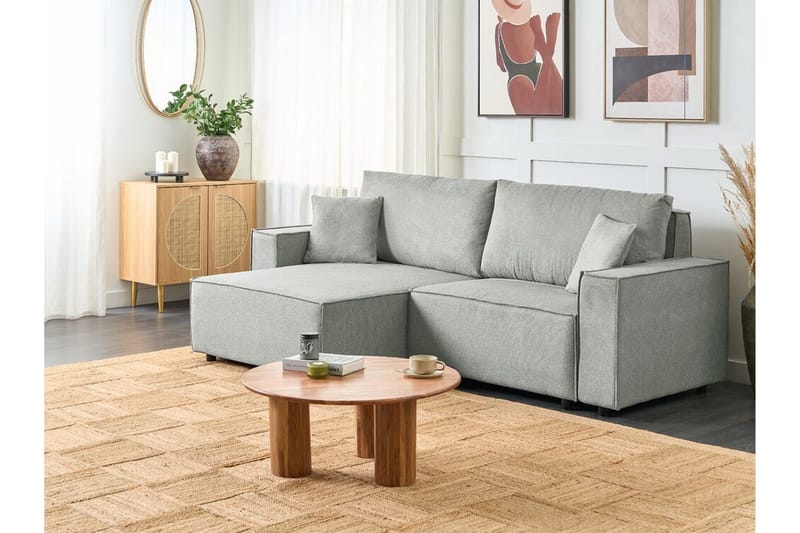 Brian Kulmavuodesohva 3-istuttava - Harmaa - Huonekalut - Sohva - Vuodesohva