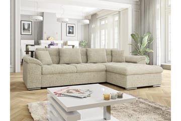 Camior Vuodedivaanisohva, 3-istuttava - Beige - Huonekalut - Sohva - Vuodesohva