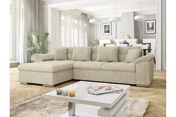 Camior Vuodedivaanisohva, 3-istuttava - Beige - Huonekalut - Sohva - Vuodesohva