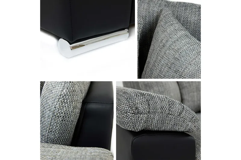 Camior Vuodedivaanisohva, 3-istuttava - Harmaa - Huonekalut - Sohva - Vuodesohva