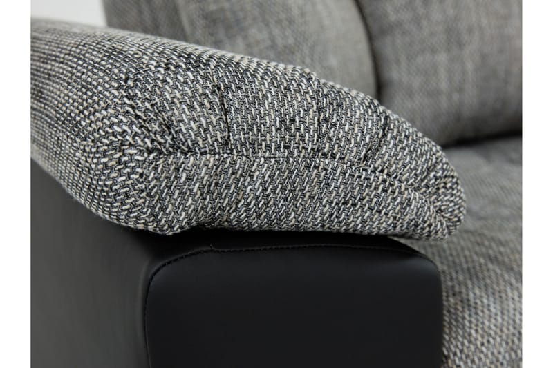 Camior Vuodedivaanisohva, 3-istuttava - Musta - Huonekalut - Sohva - Vuodesohva