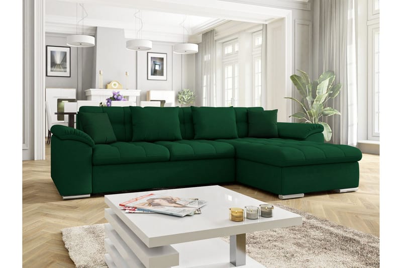 Camior Vuodesohva 3-Istuttavalla Divaanilla, Vihreä