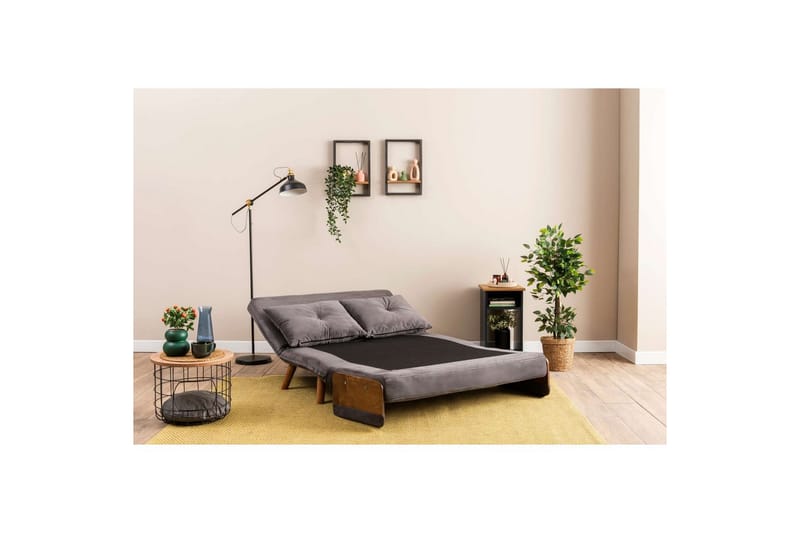 Canelo Vuodesohva 2-sits - Harmaa - Huonekalut - Sohva - Vuodesohva