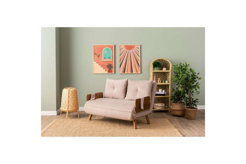 Canelo Vuodesohva 2-sits - Minkinruskea - Huonekalut - Sohva - Vuodesohva