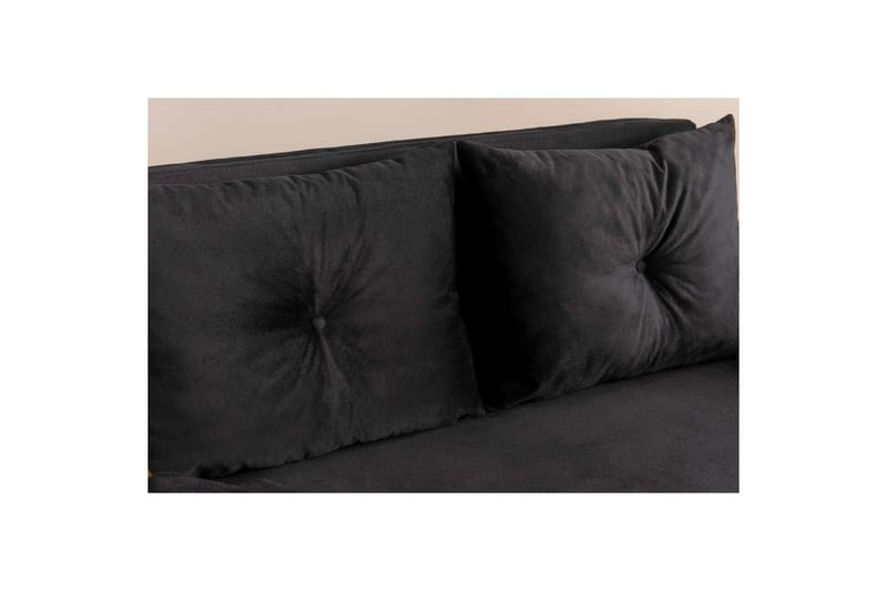 Canelo Vuodesohva 2-sits - Musta - Huonekalut - Sohva - Vuodesohva