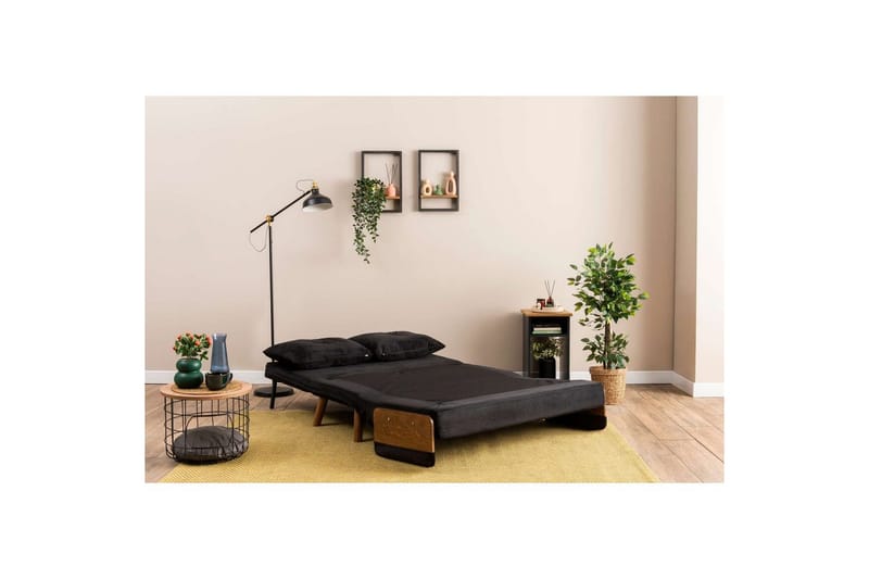 Canelo Vuodesohva 2-sits - Musta - Huonekalut - Sohva - Vuodesohva