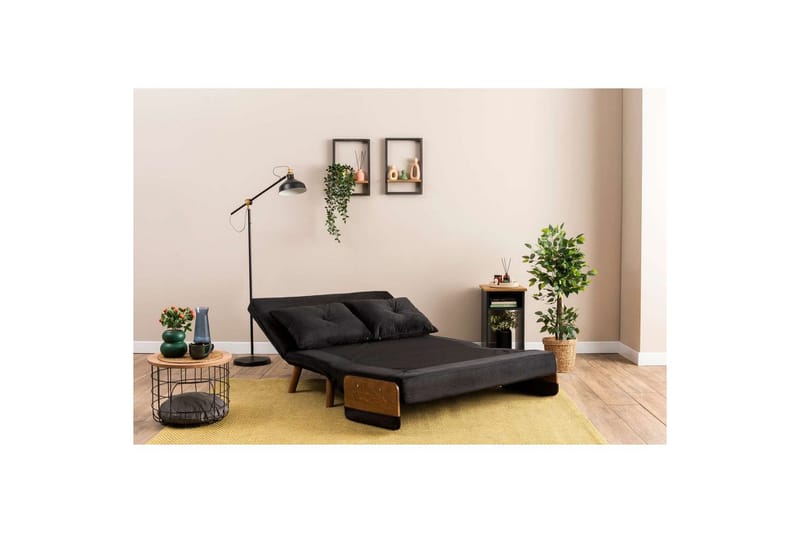 Canelo Vuodesohva 2-sits - Musta - Huonekalut - Sohva - Vuodesohva