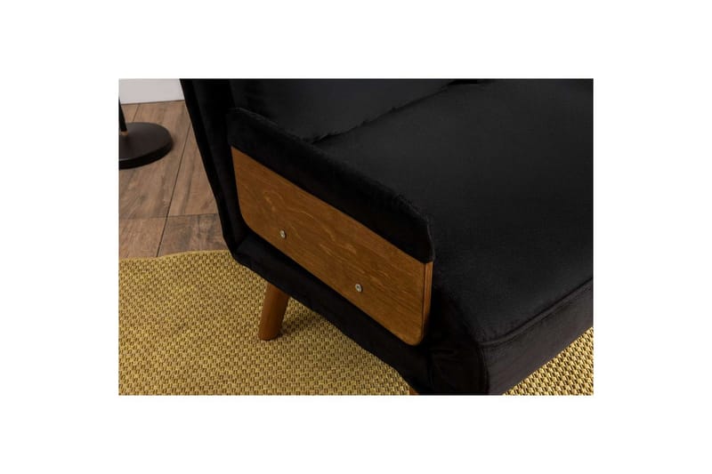 Canelo Vuodesohva 2-sits - Musta - Huonekalut - Sohva - Vuodesohva