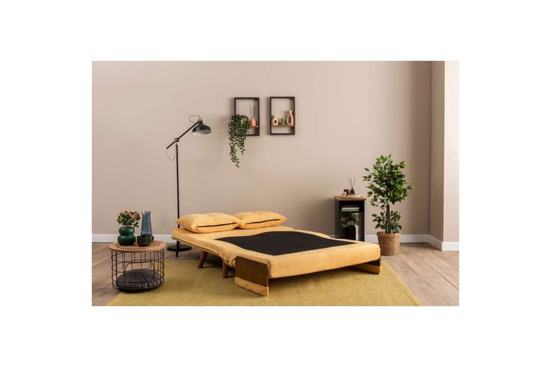 Canelo Vuodesohva 2-sits - Sinapinkeltainen - Huonekalut - Sohva - Vuodesohva