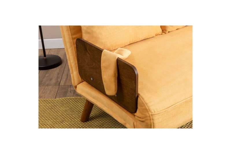 Canelo Vuodesohva 2-sits - Sinapinkeltainen - Huonekalut - Sohva - Vuodesohva