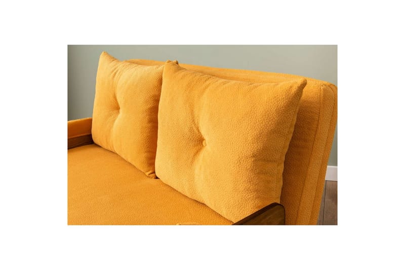 Canelo Vuodesohva 2-sits - Sinapinkeltainen - Huonekalut - Sohva - Vuodesohva