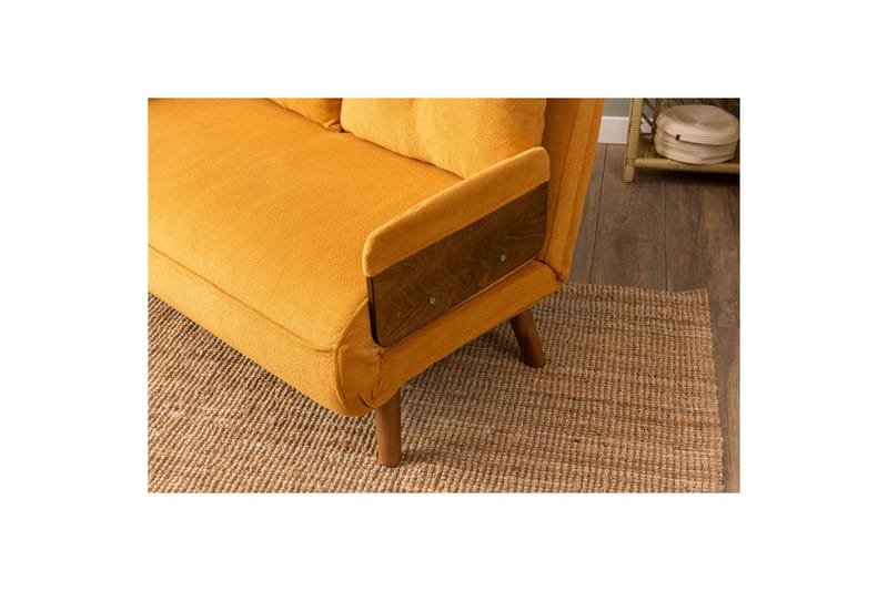 Canelo Vuodesohva 2-sits - Sinapinkeltainen - Huonekalut - Sohva - Vuodesohva