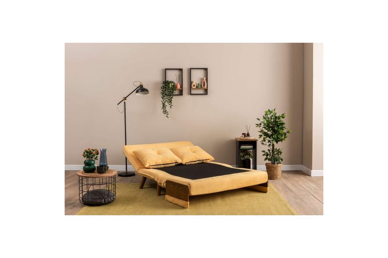 Canelo Vuodesohva 2-sits - Sinapinkeltainen - Huonekalut - Sohva - Vuodesohva