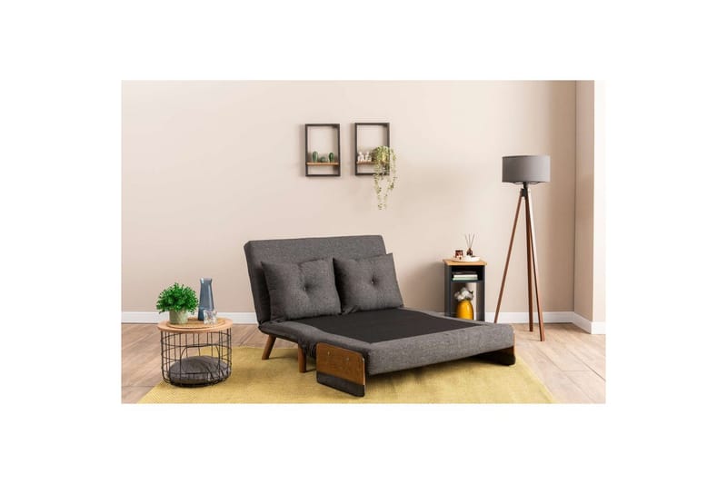 Canelo Vuodesohva 2-sits - Tummanharmaa - Huonekalut - Sohva - Vuodesohva