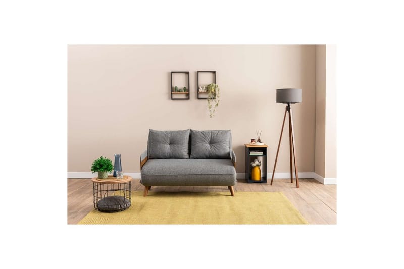 Canelo Vuodesohva 2-sits - Vaaleanharmaa - Huonekalut - Sohva - Vuodesohva