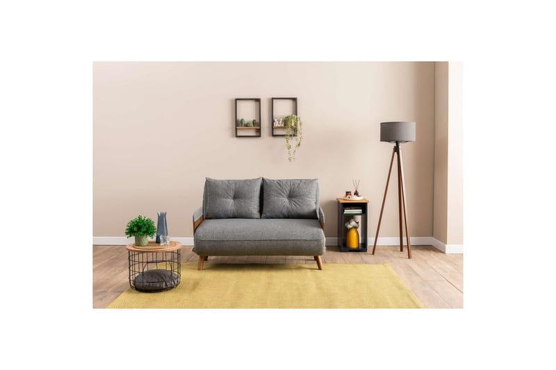 Canelo Vuodesohva 2-sits - Vaaleanharmaa - Huonekalut - Sohva - Vuodesohva