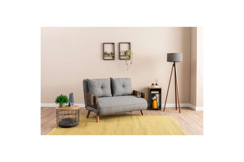 Canelo Vuodesohva 2-sits - Vaaleanharmaa - Huonekalut - Sohva - Vuodesohva