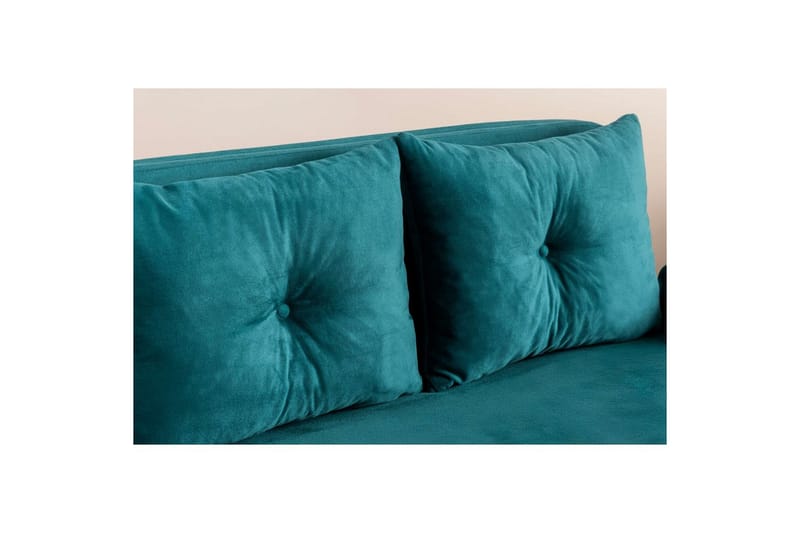 Canelo Vuodesohva 2-sits - Petrol Vihreä - Huonekalut - Sohva - Vuodesohva