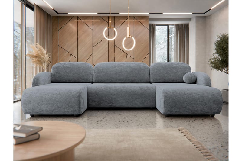 Carve Vuodesohva 2 Hengen Divaani 3-Paikkainen - Harmaa - Huonekalut - Sohva - Vuodesohva