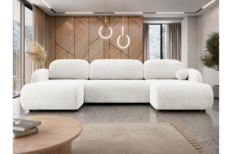 Carve Vuodesohva 2 Hengen Divaani 3-Paikkainen - Valkoinen - Huonekalut - Sohva - Vuodesohva