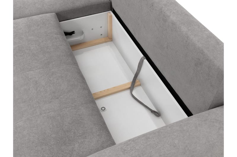 Ceibo Vuodesohva Divaanilla 3-istuttava - Musta - Huonekalut - Sohva - Vuodesohva