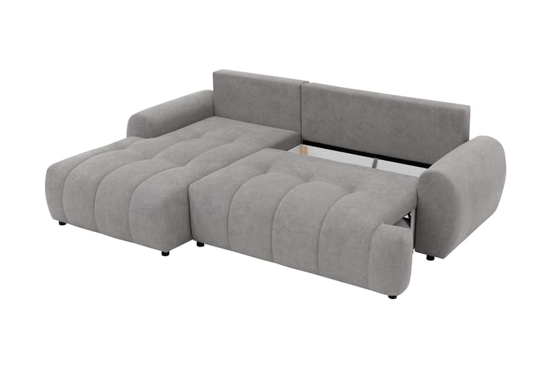 Ceibo Vuodesohva Divaanilla 3-istuttava Plyysi - Beige - Huonekalut - Sohva - Vuodesohva