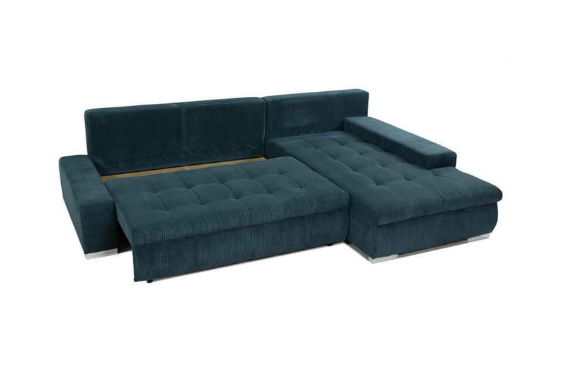 Cerys 3-sits Hörnbäddsoffa Dark blue - Huonekalut - Sohva - Vuodesohva