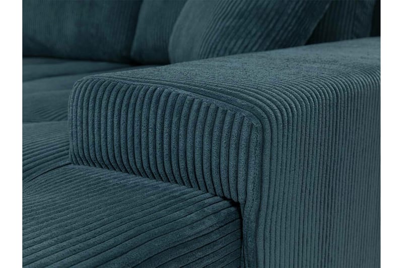 Cerys 3-sits Hörnbäddsoffa NO_BRAND Dark blue - Huonekalut - Sohva - Vuodesohva