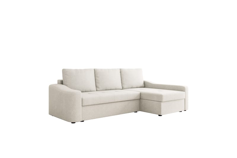 Chaman Vuodesohva Divaanilla 3-istuttava Plyysi - Beige - Huonekalut - Sohva - Vuodesohva