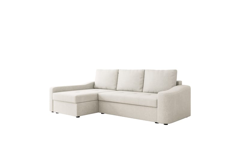 Chaman Vuodesohva Divaanilla 3-istuttava Plyysi - Beige - Huonekalut - Sohva - Vuodesohva