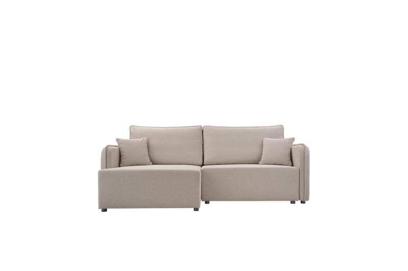 Chandru Vuodesohva Divaanilla 3-istuttava Plyysi - Harmaa - Huonekalut - Sohva - Vuodesohva